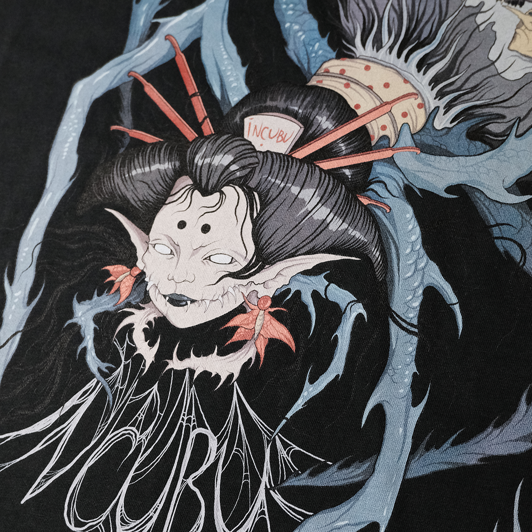 JOROGUMO TEE VINTAGE BLACK