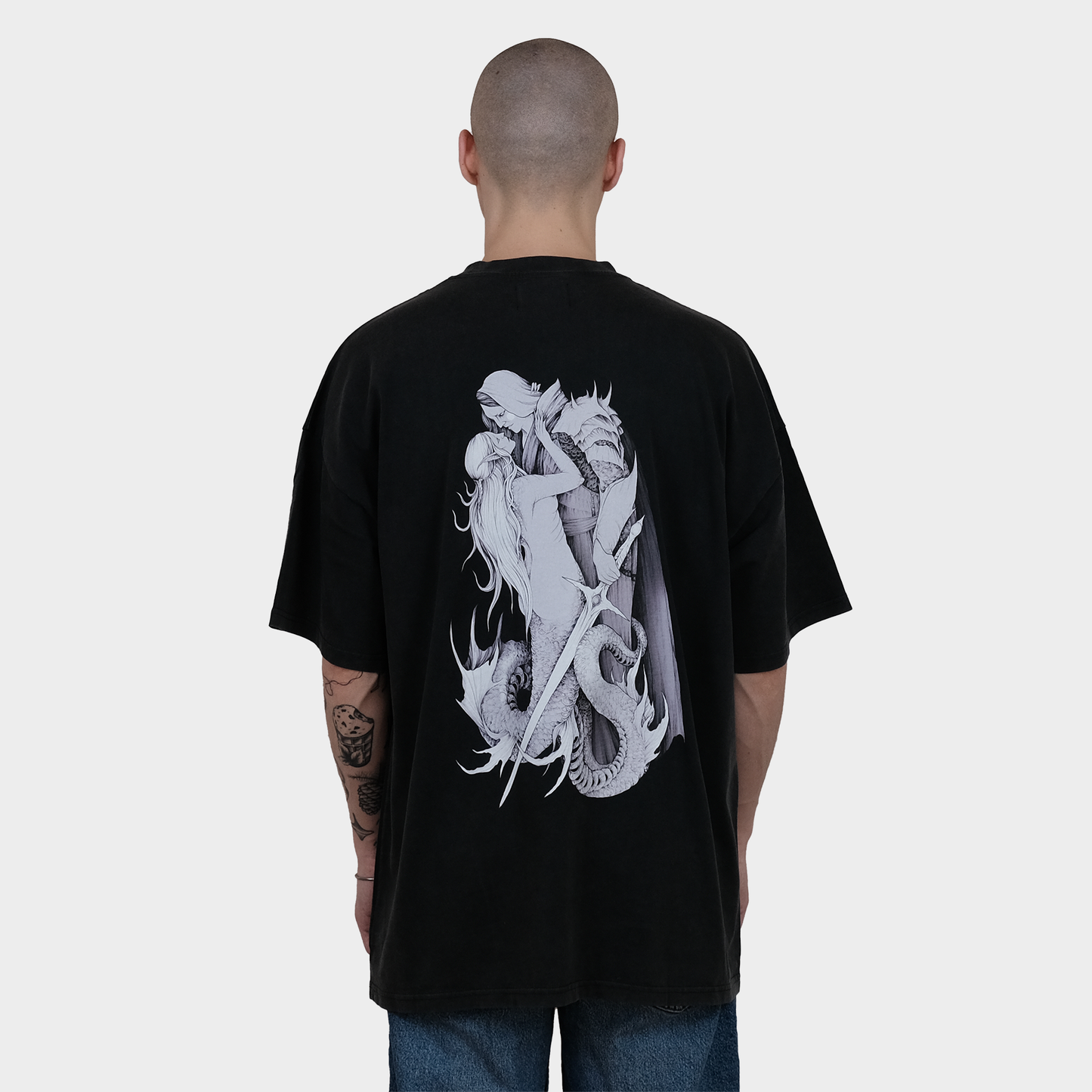 LAMIA TEE VINTAGE BLACK