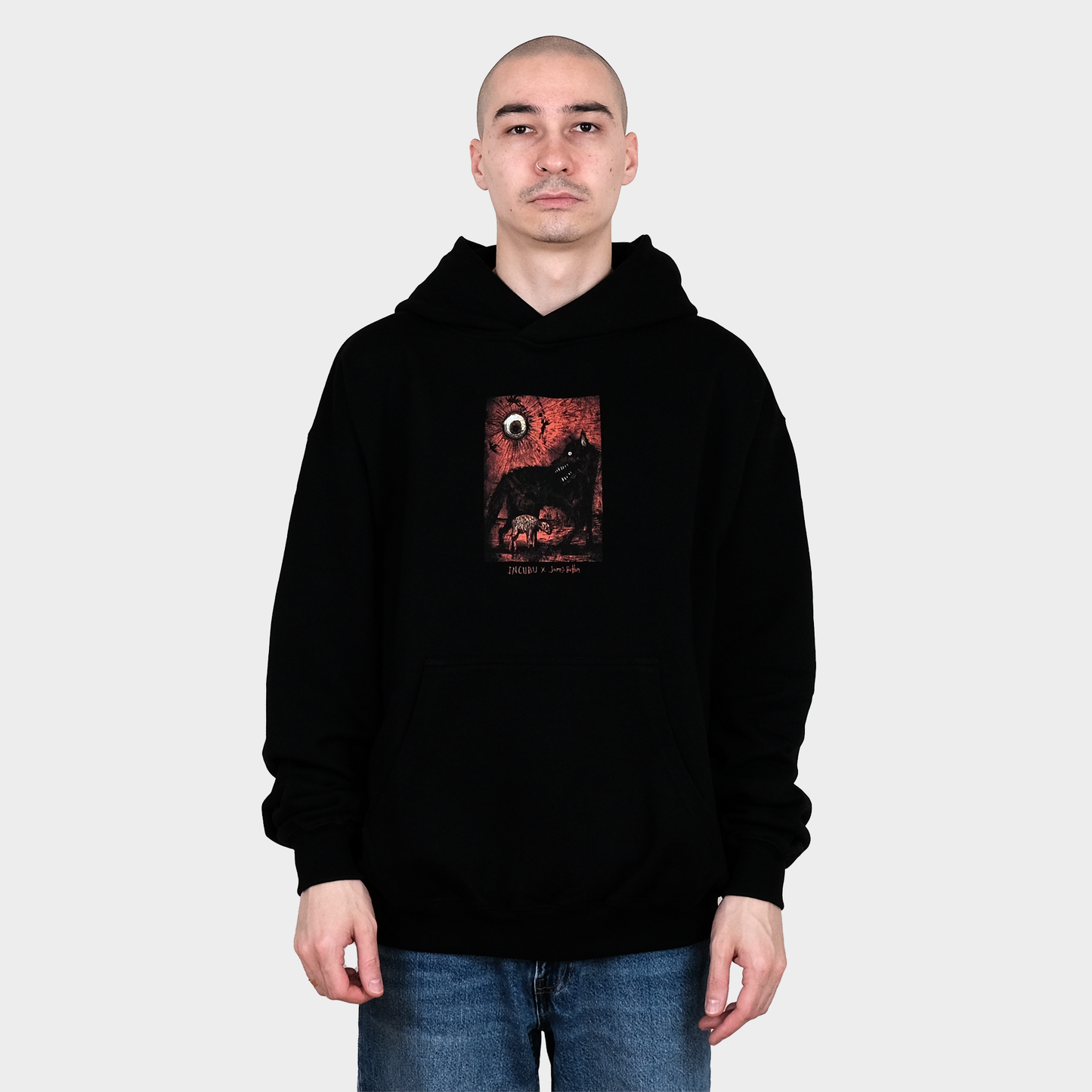 VICTIM HOODIE BLACK