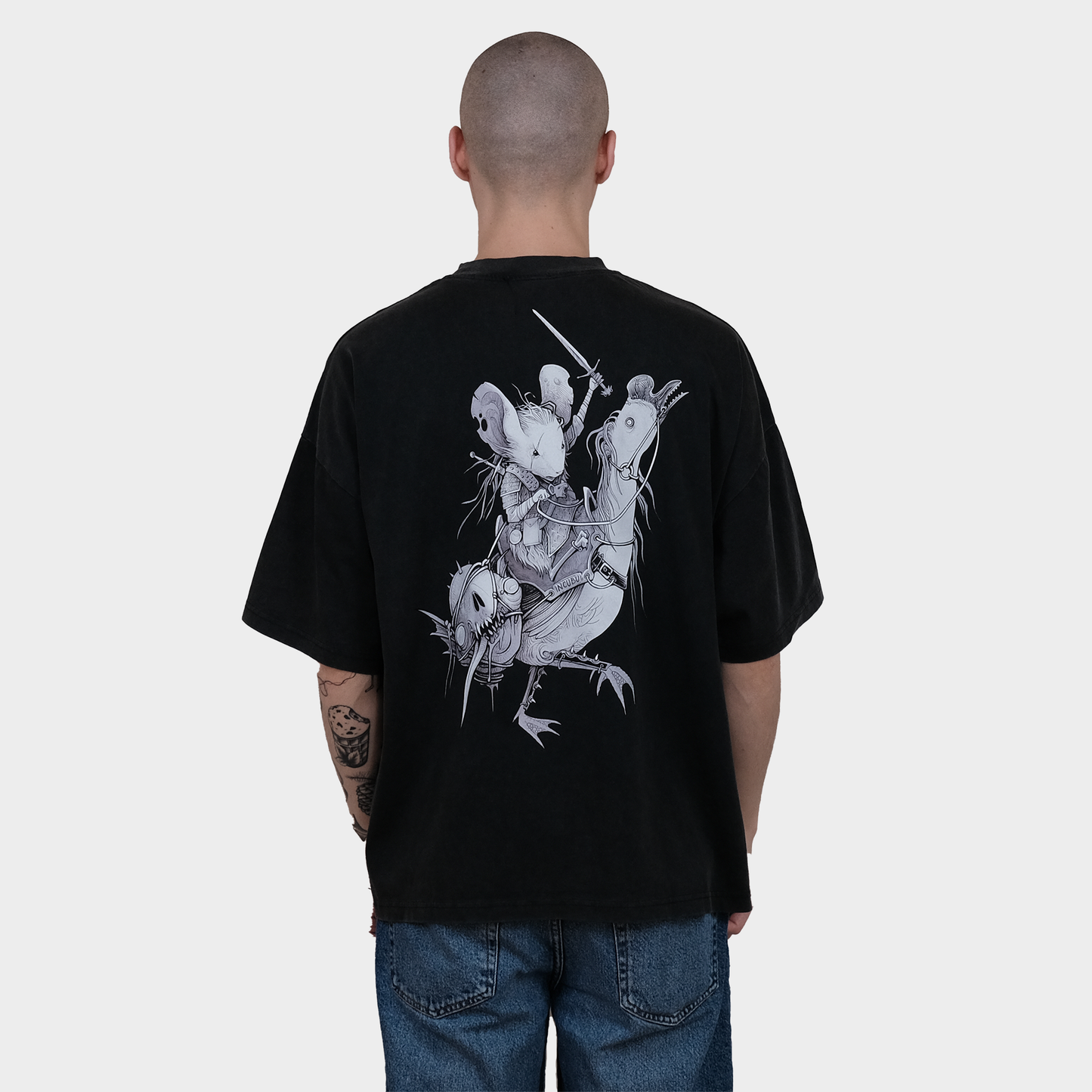 BRUJO TEE VINTAGE BLACK