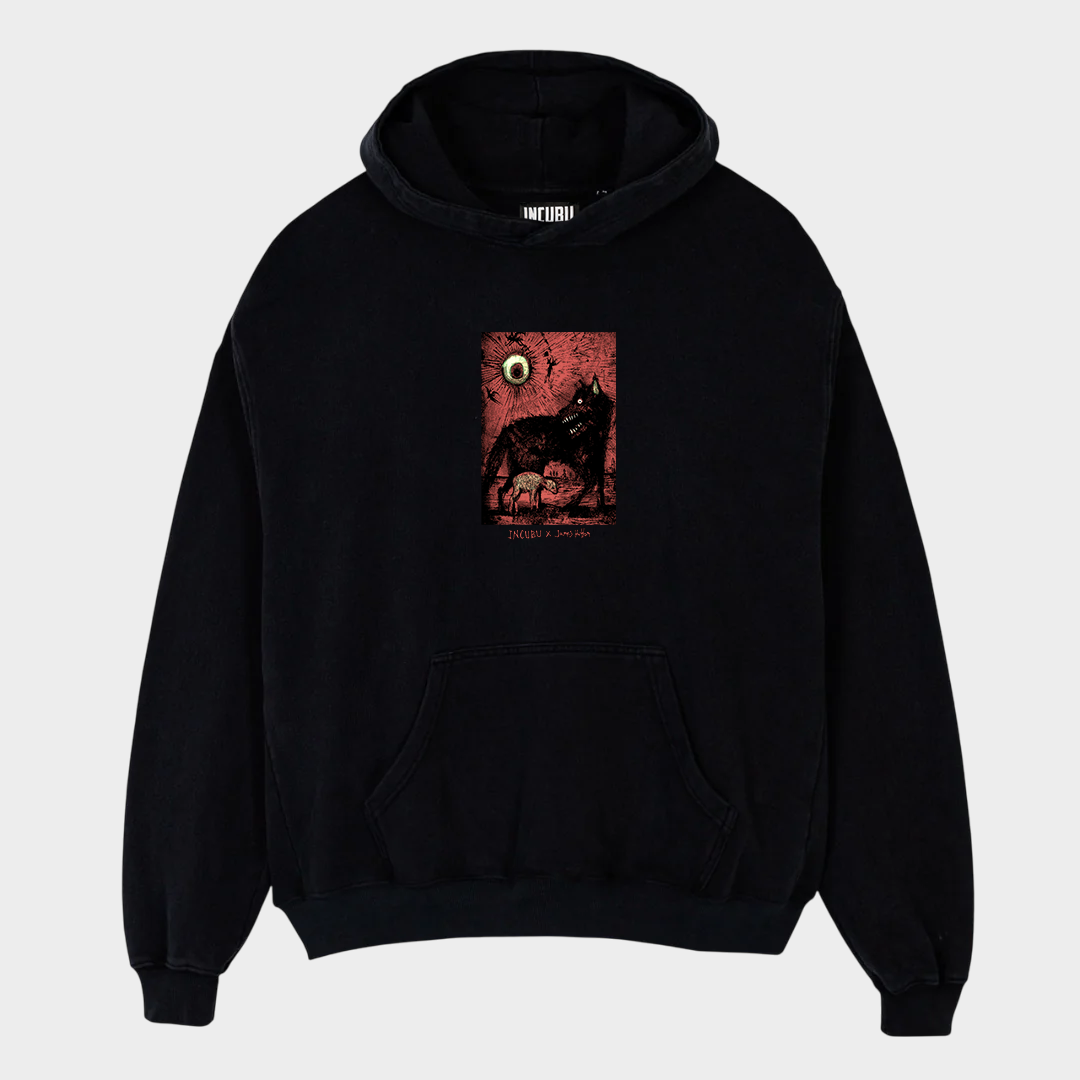 VICTIM HOODIE BLACK