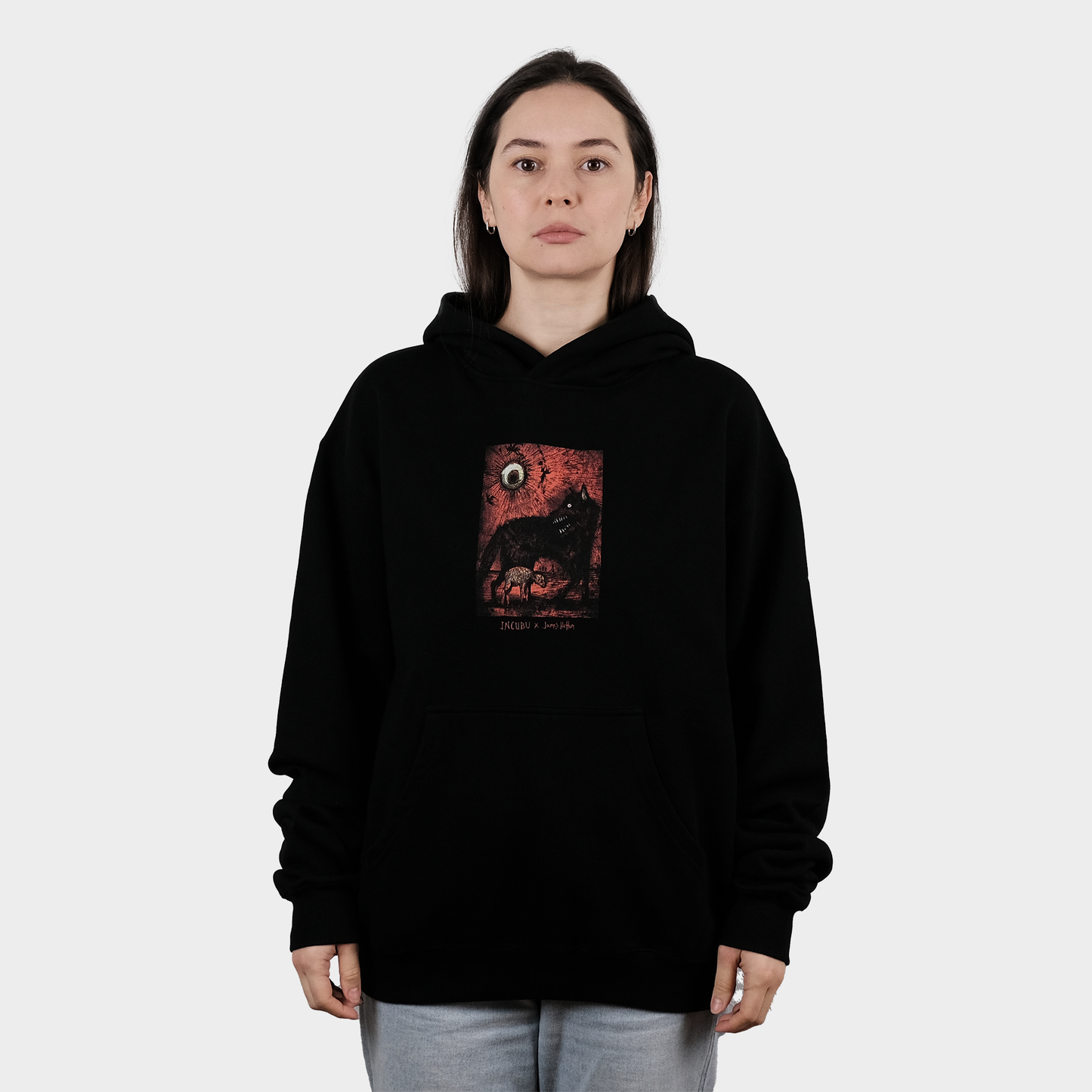 VICTIM HOODIE BLACK