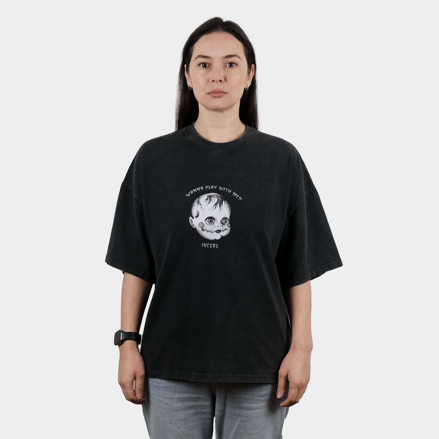 GAME TEE VINTAGE BLACK