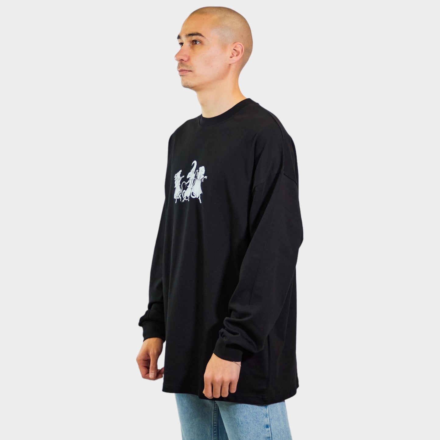 SABBATH LS TEE BLACK