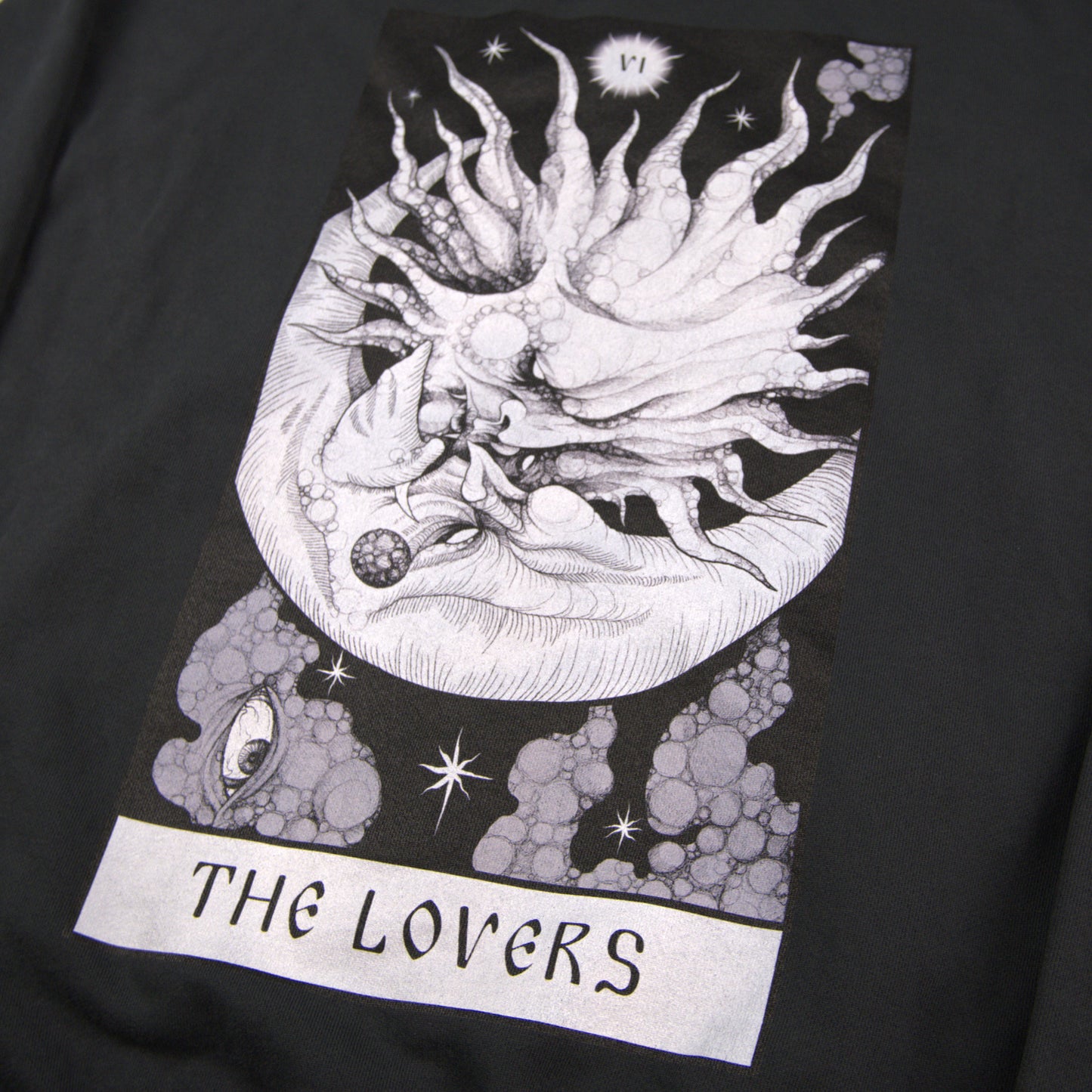 LOVERS TEE VINTAGE BLACK