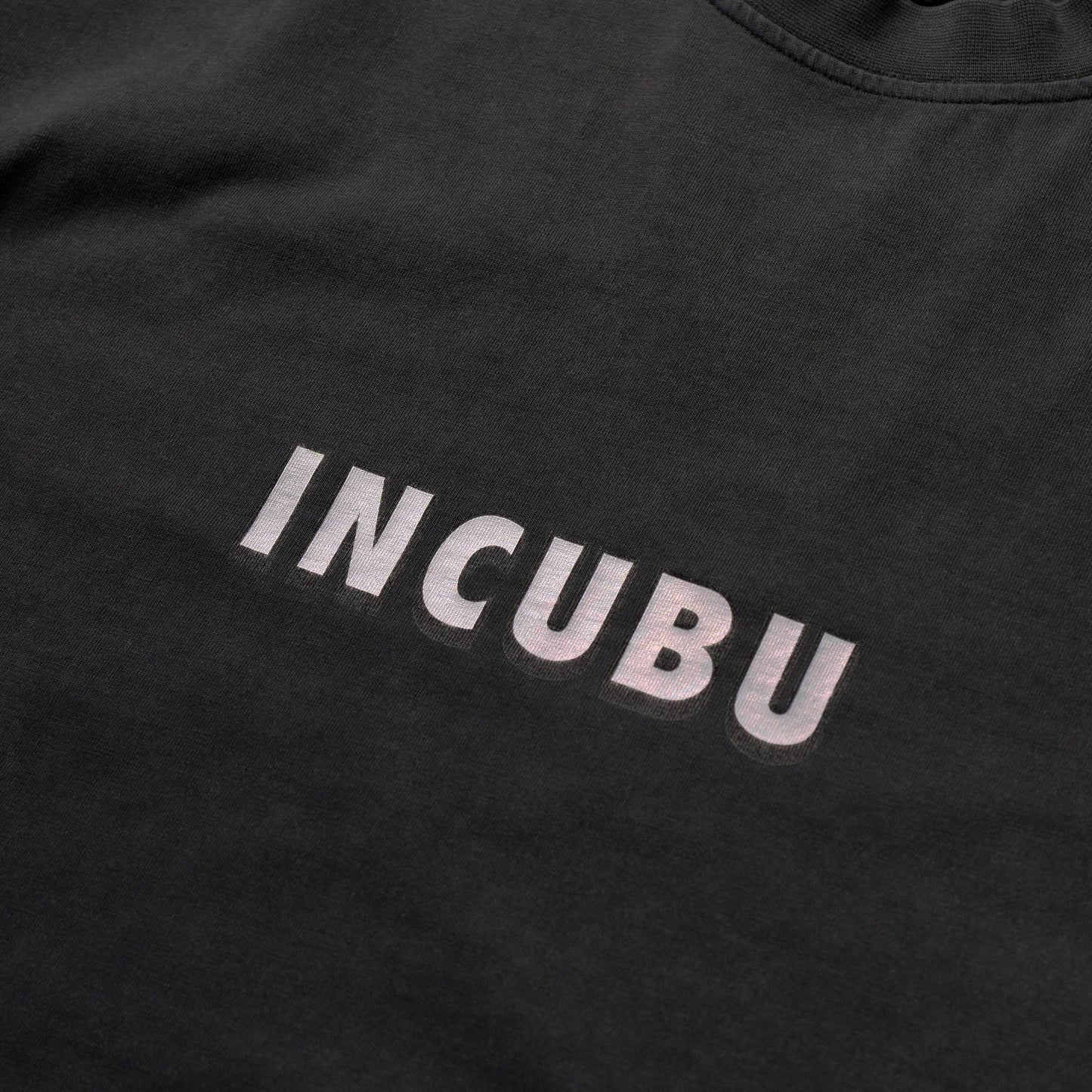 FLOWERS LS TEE VINTAGE BLACK