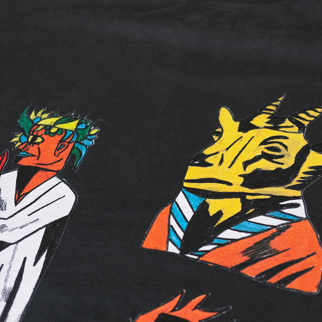 SACRIFICE LS TEE VINTAGE BLACK