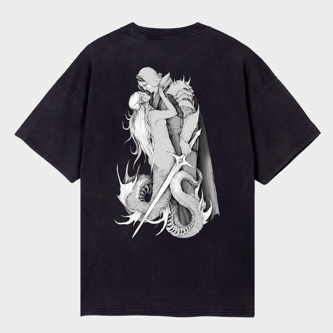 LAMIA TEE VINTAGE BLACK