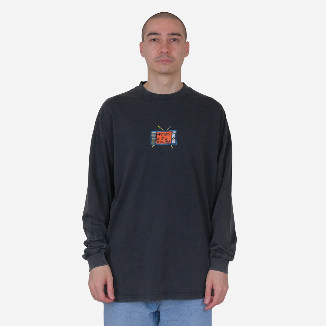 SACRIFICE LS TEE VINTAGE BLACK