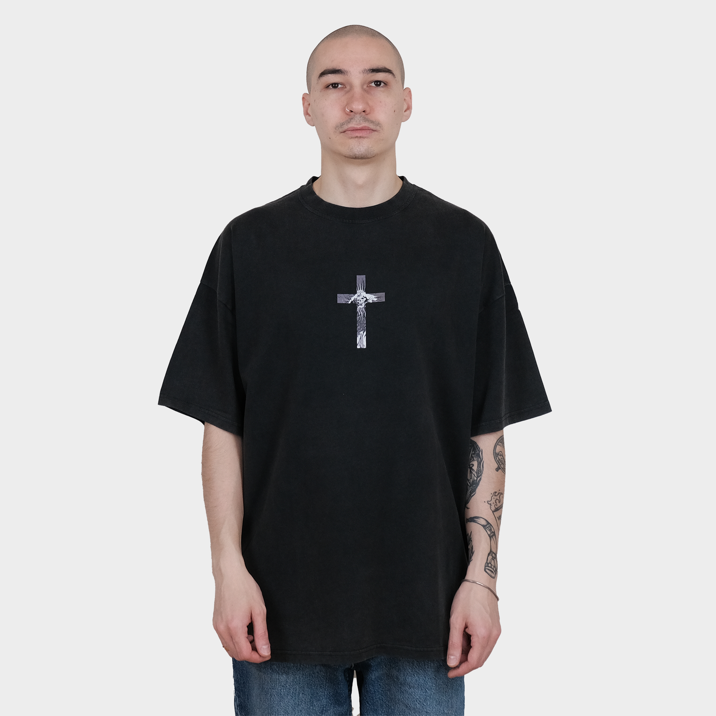 PRAYER TEE VINTAGE BLACK