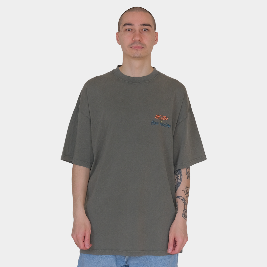 WEREWOLF TEE VINTAGE OLIVE