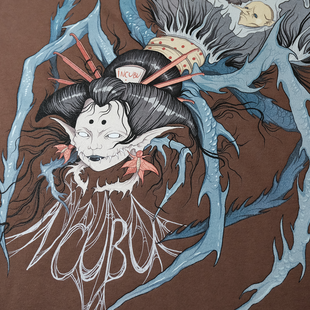 JOROGUMO TEE VINTAGE BROWN