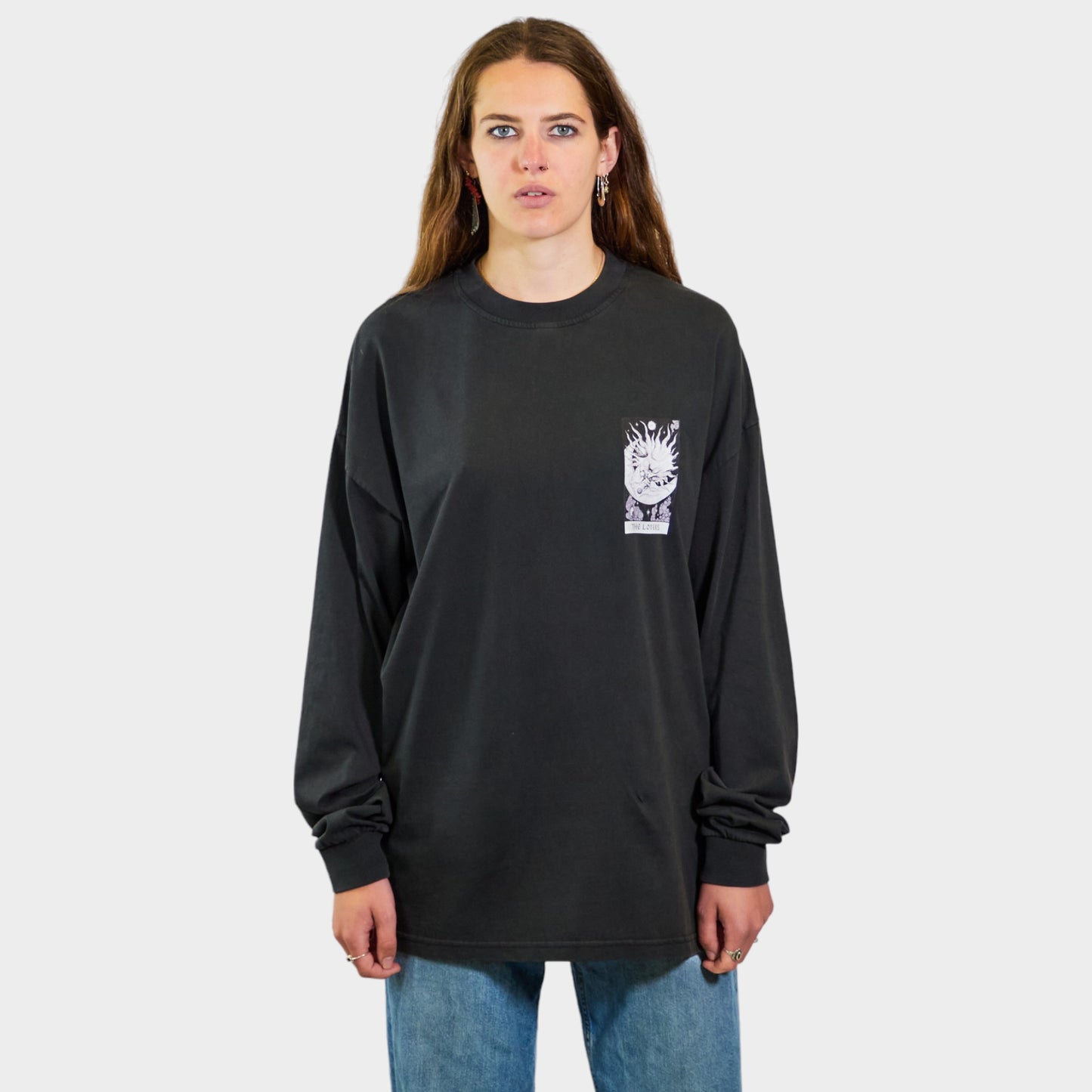 LOVERS LS TEE VINTAGE BLACK
