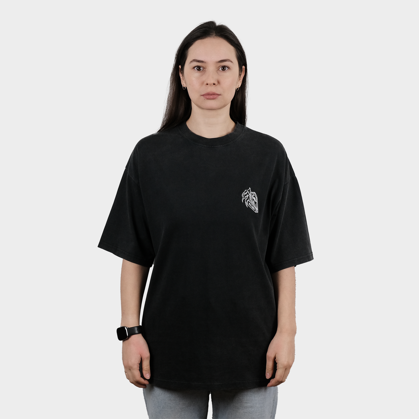 COFFIN TEE VINTAGE BLACK
