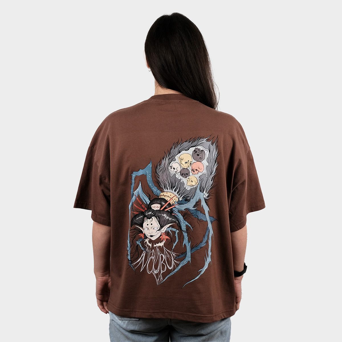 JOROGUMO TEE VINTAGE BROWN