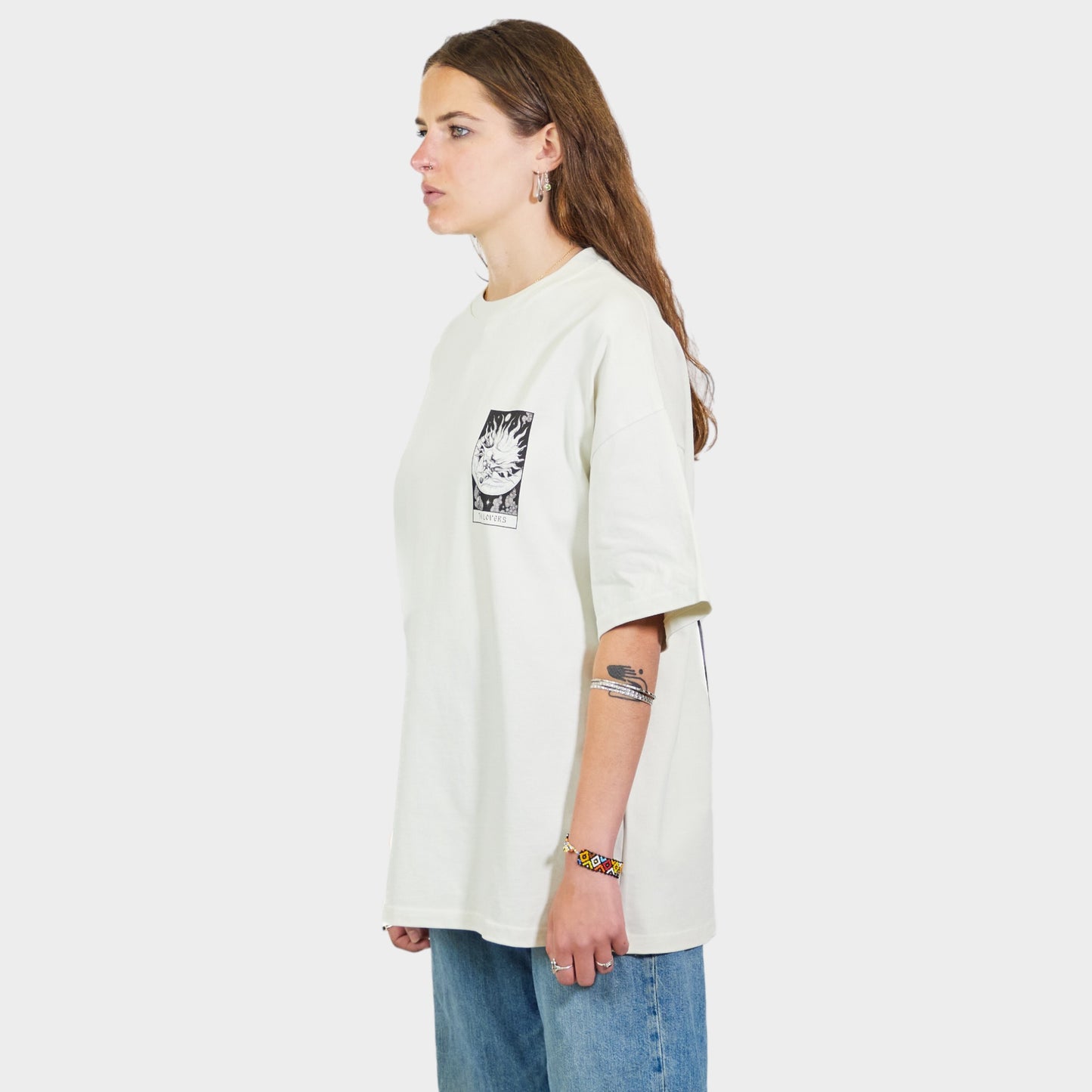 LOVERS TEE VINTAGE WHITE