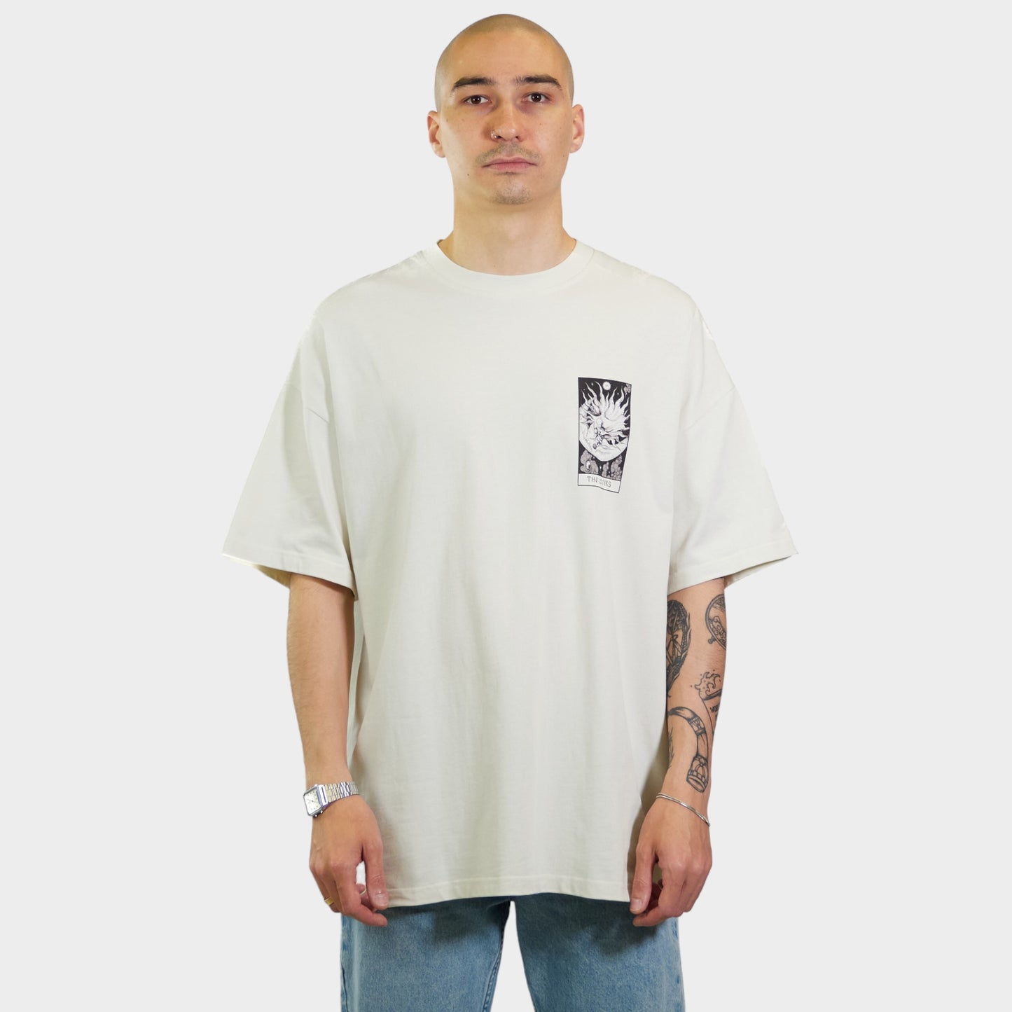 LOVERS TEE VINTAGE WHITE
