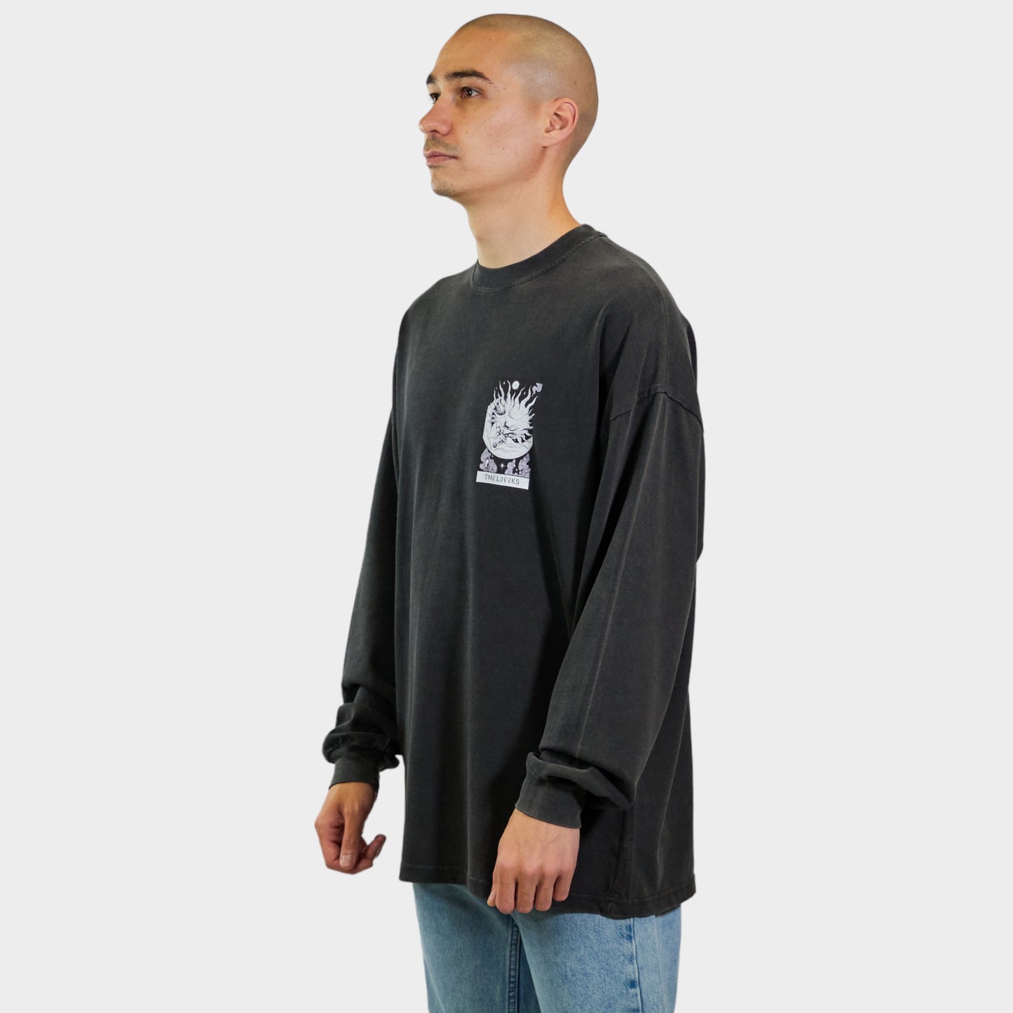 LOVERS LS TEE VINTAGE BLACK