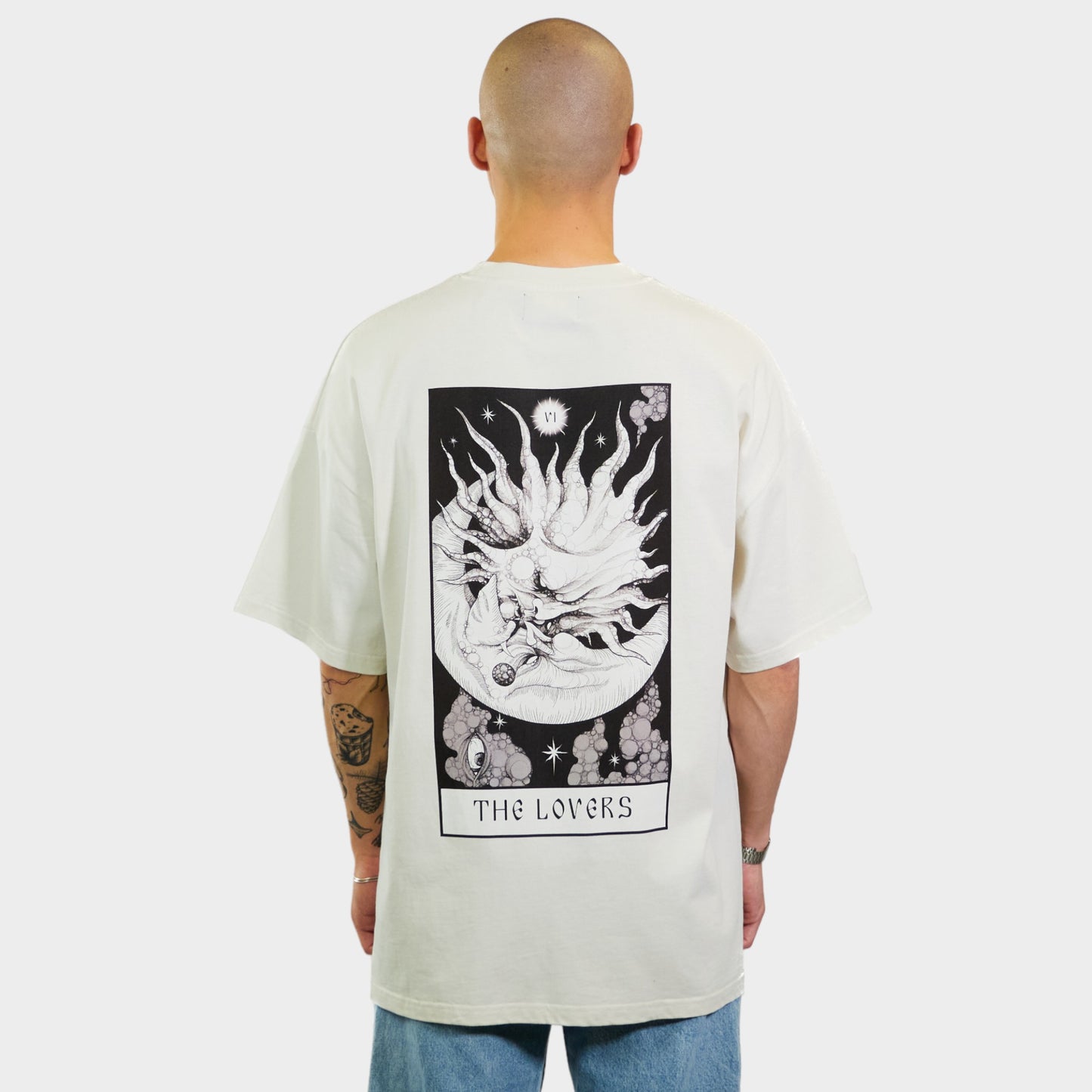 LOVERS TEE VINTAGE WHITE
