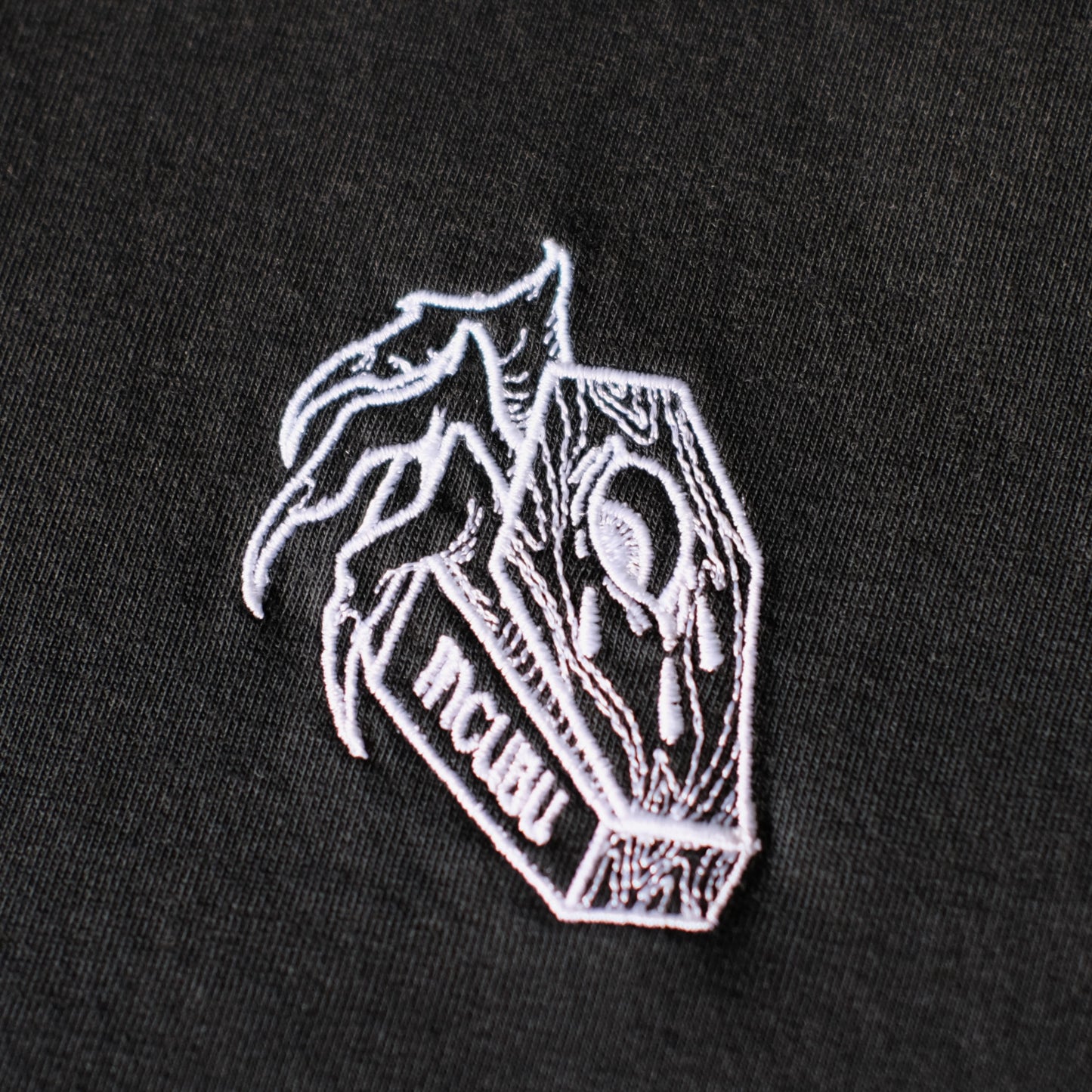 COFFIN TEE VINTAGE BLACK