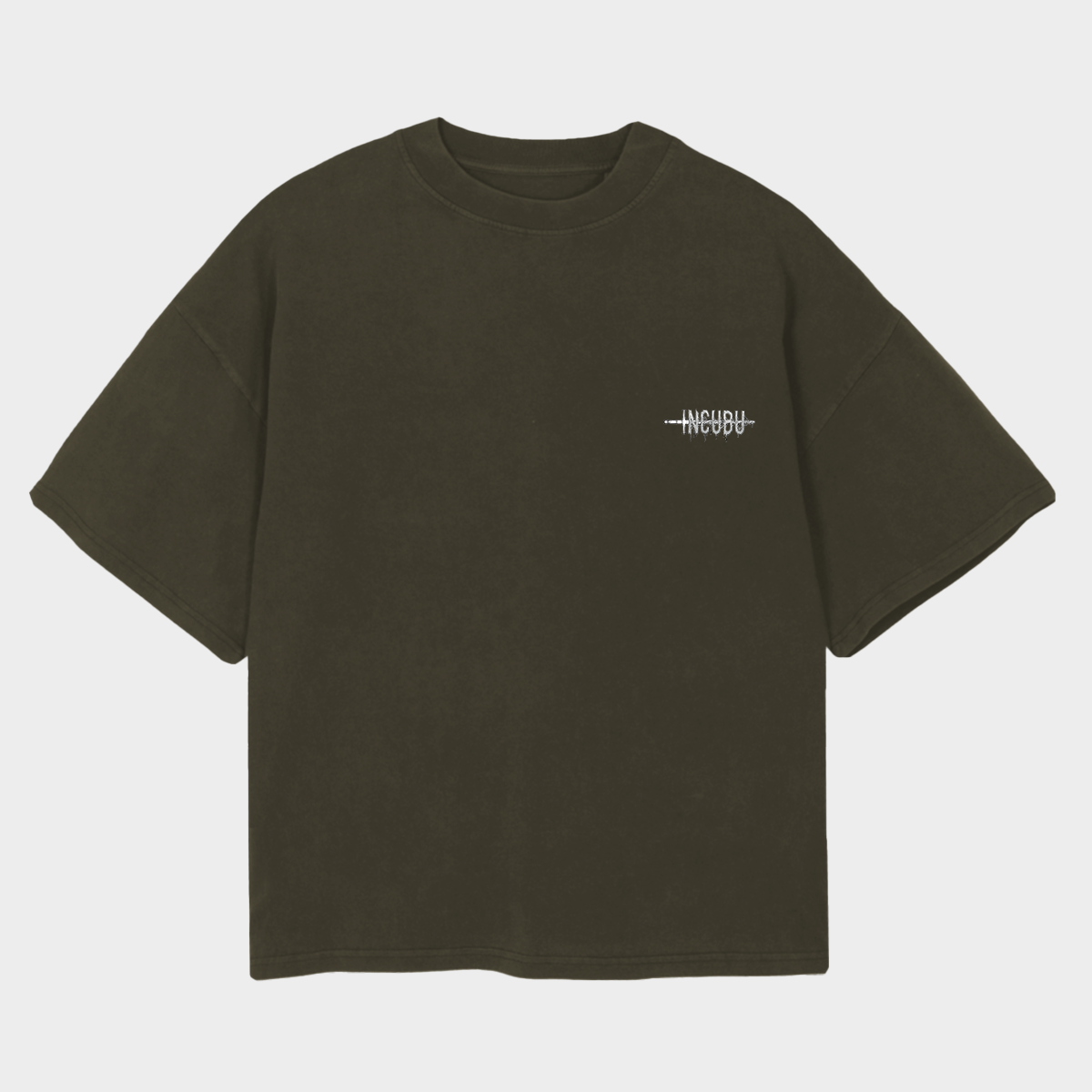 BRUJO TEE VINTAGE OLIVE