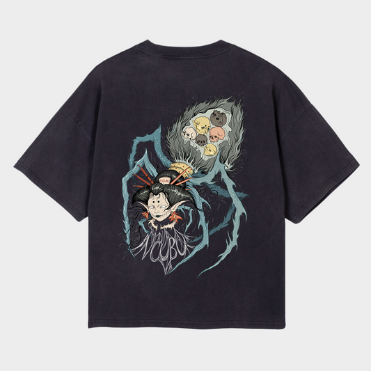 JOROGUMO TEE VINTAGE BLACK